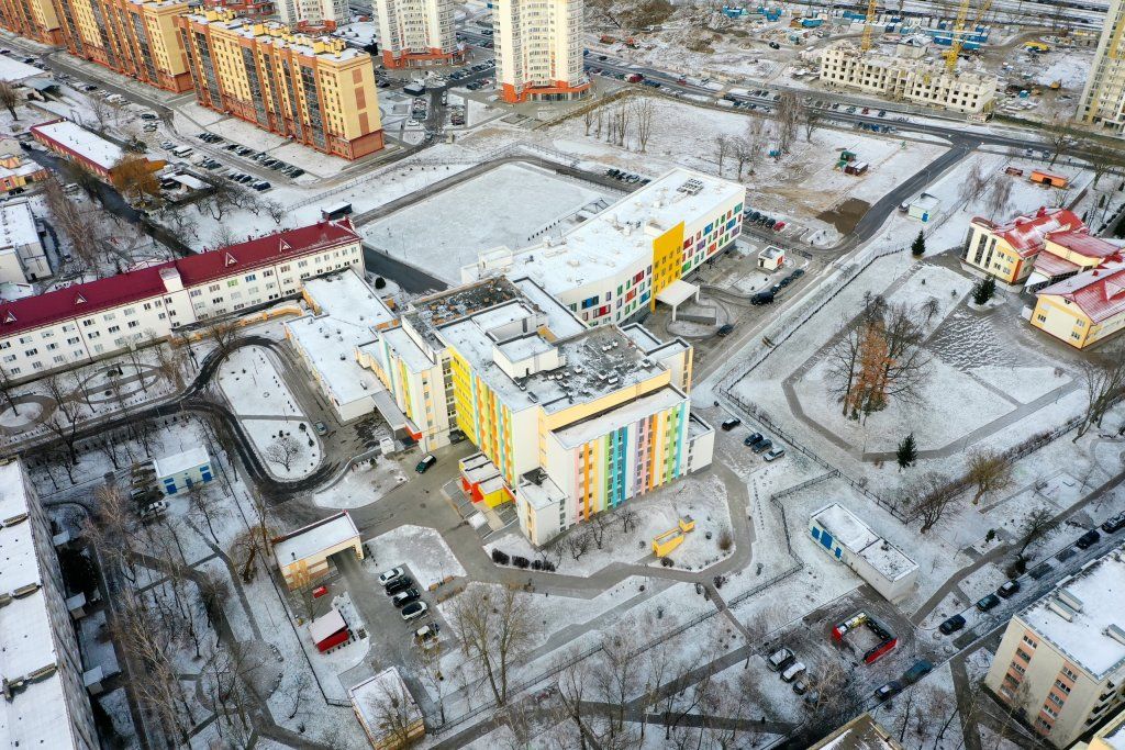 Новый корпус детской областной больницы в Бресте