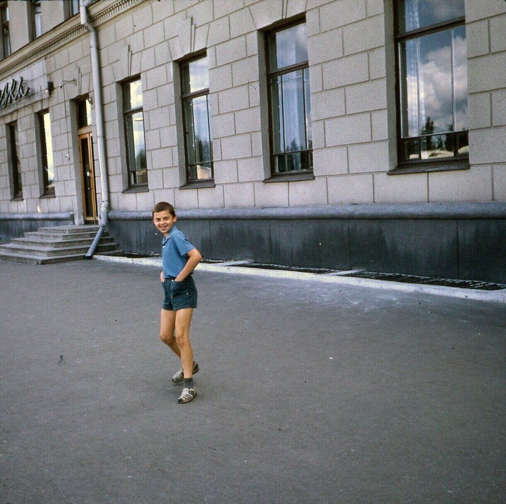 У гостиницы «Буг». Брест, 1968 год