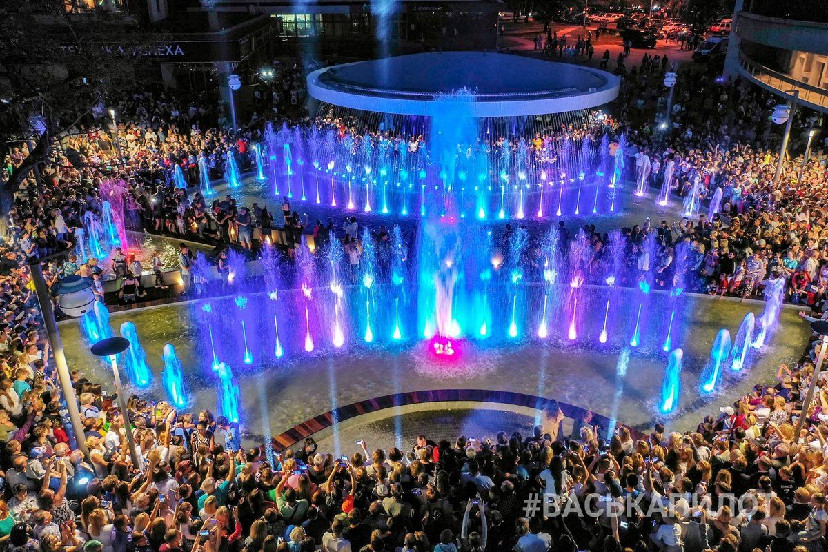 Брест, 2019 год. Открытие фонтана на Советской в Бресте
