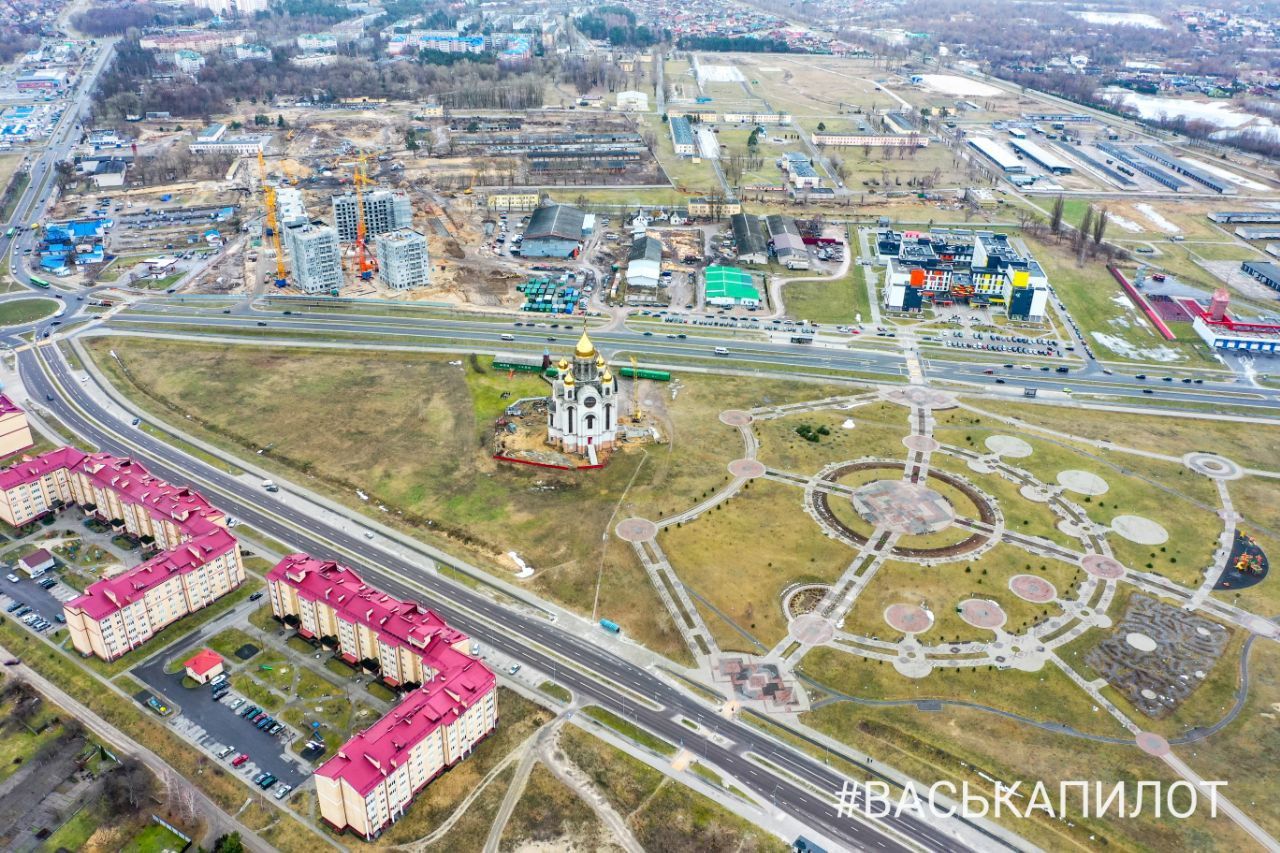 Посмотрим на новый микрорайон Бреста с высоты