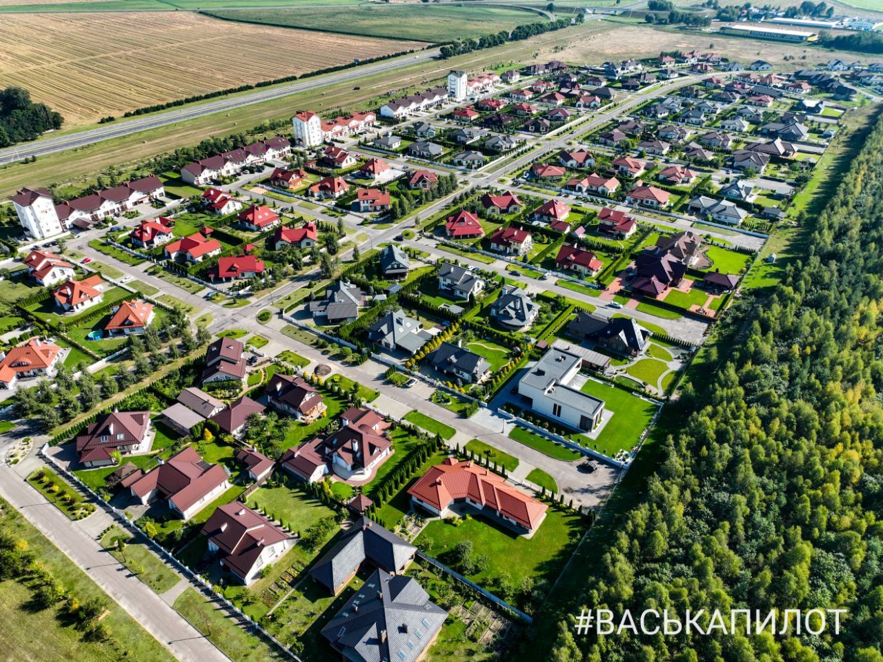 Ямно-Вычулки - смотрим с высоты на элитный район Бреста