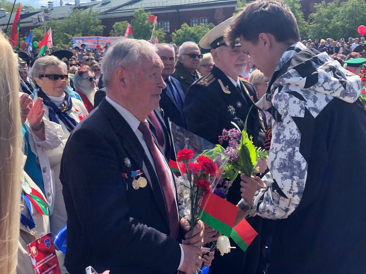 Митинг в Брестской крепости