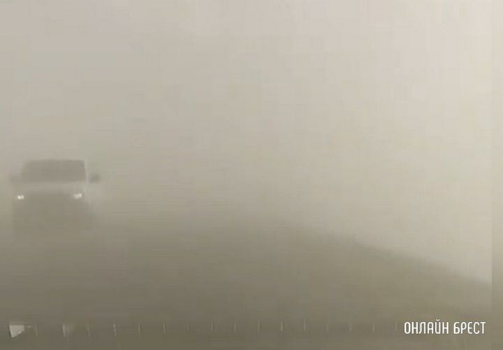 Читатель: Жутко! Вот что сегодня происходило на автодороге Брест-Жабинка