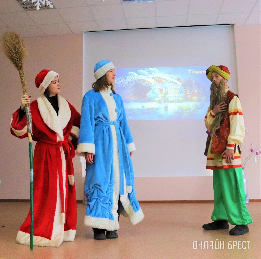 Читатель: «Приключения у новогодней ёлки» в средней школе № 28 г. Бреста