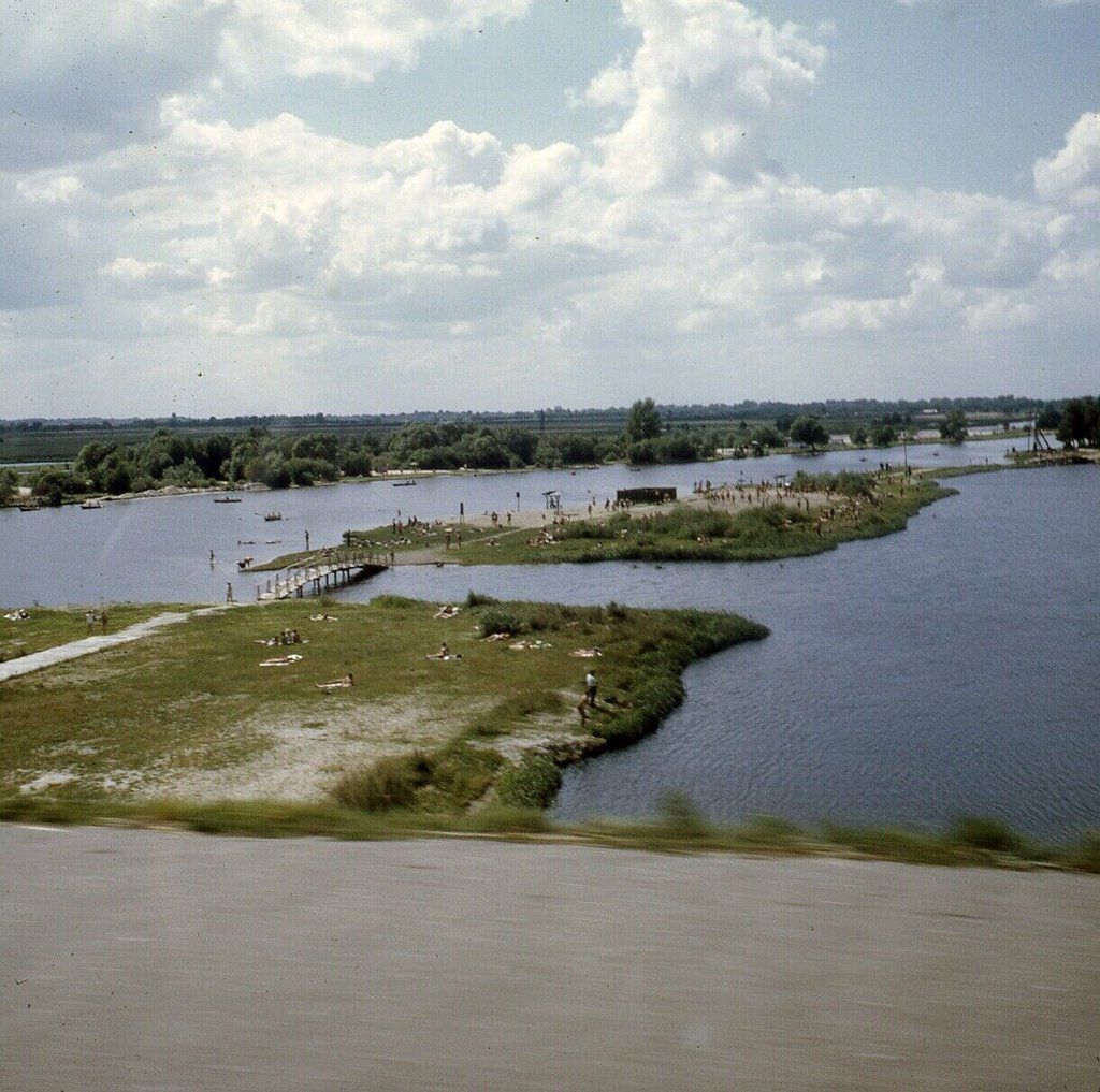 Острова на реке Мухавец. Брест, 1968 год