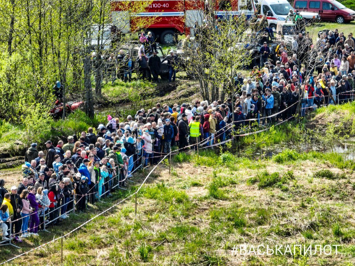 Трофи-рейд «Телеханская дрыгва» с высоты