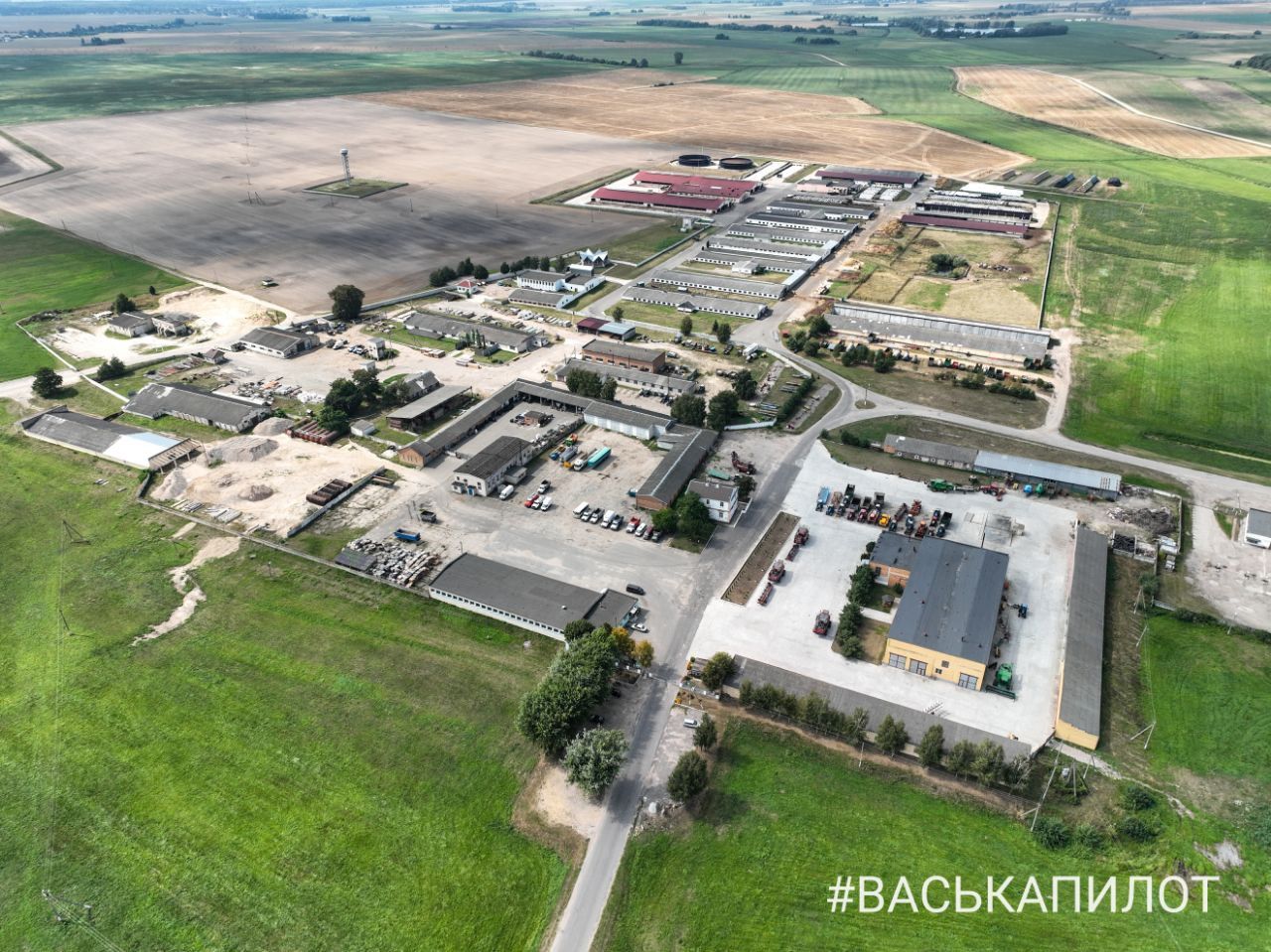 Остромечево - перспективный агрогородок возле Бреста. Видео с высоты