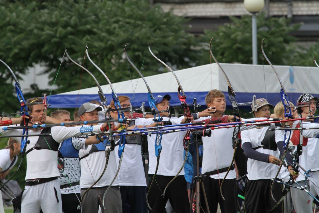 В Бресте проходит Международный турнир по стрельбе из лука