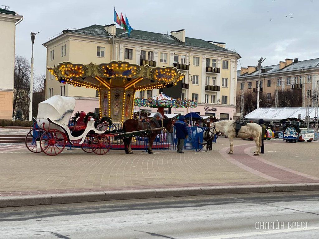 Читатель: Новогоднее настроение. Брест, пл. Ленина