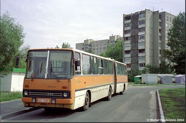 Автобусы «Икарус» на улицах Бреста