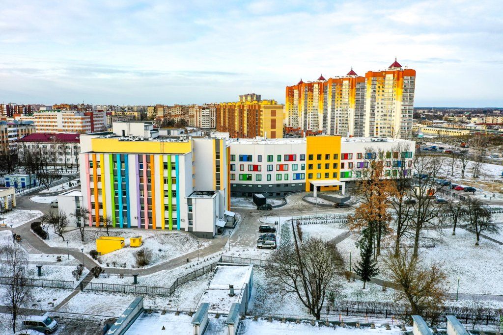 Новый корпус детской областной больницы в Бресте