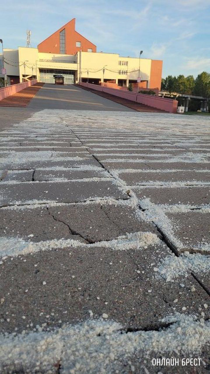 Читатель: Брест. Это для чего и что? Фото сделано вчера