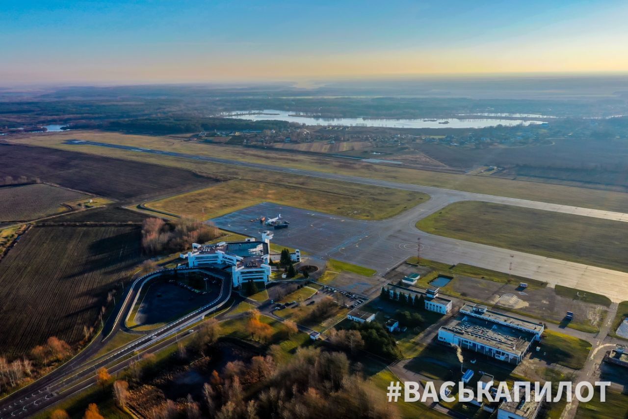 Видео и фото, которые вы не видели. Показываем, как выглядит аэропорт Бреста с высоты