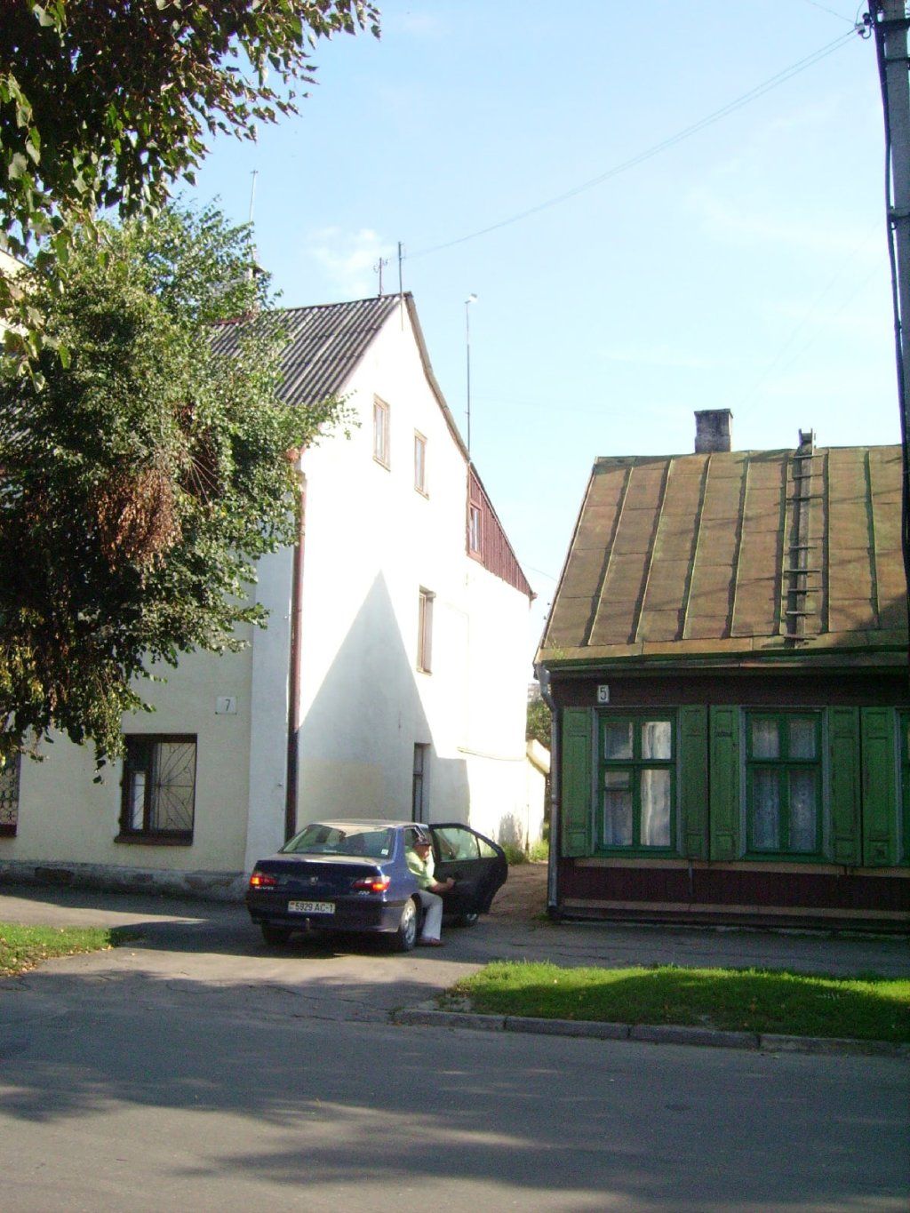 Город Брест, улица Ленина и Буденного. Лето 2007 года