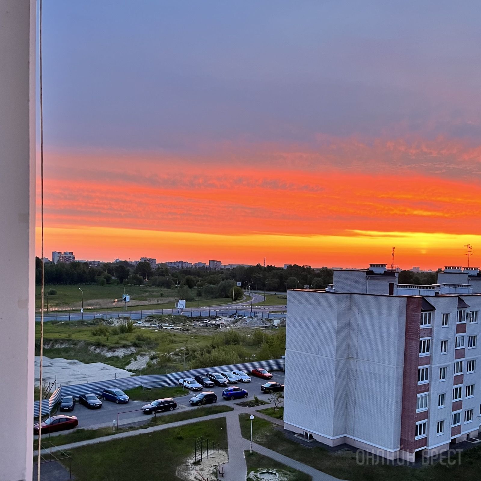 Читатель: Сегодня в Бресте был чудесный рассвет