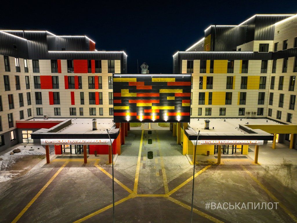 Посмотрите, как выглядит медицинский центр в Бресте с высоты