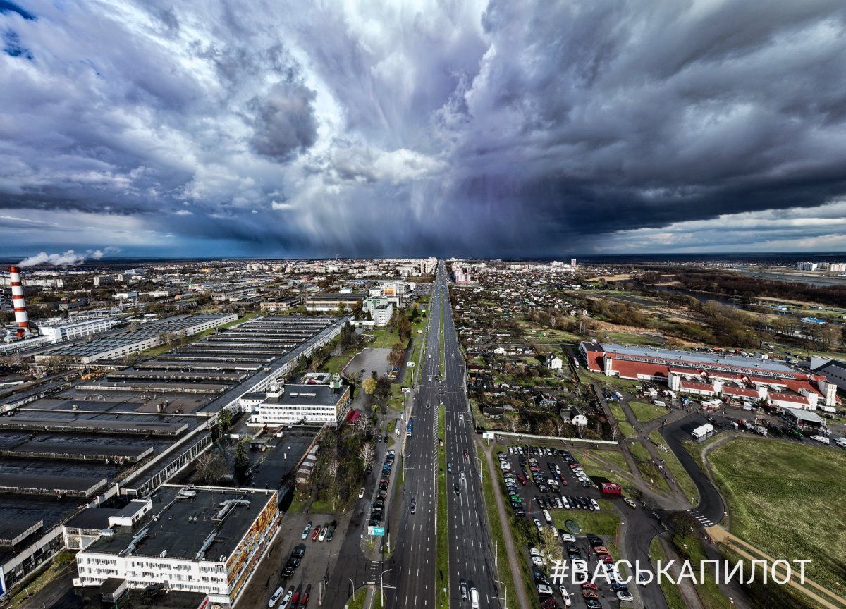 Сегодняшний Брест накануне дождя