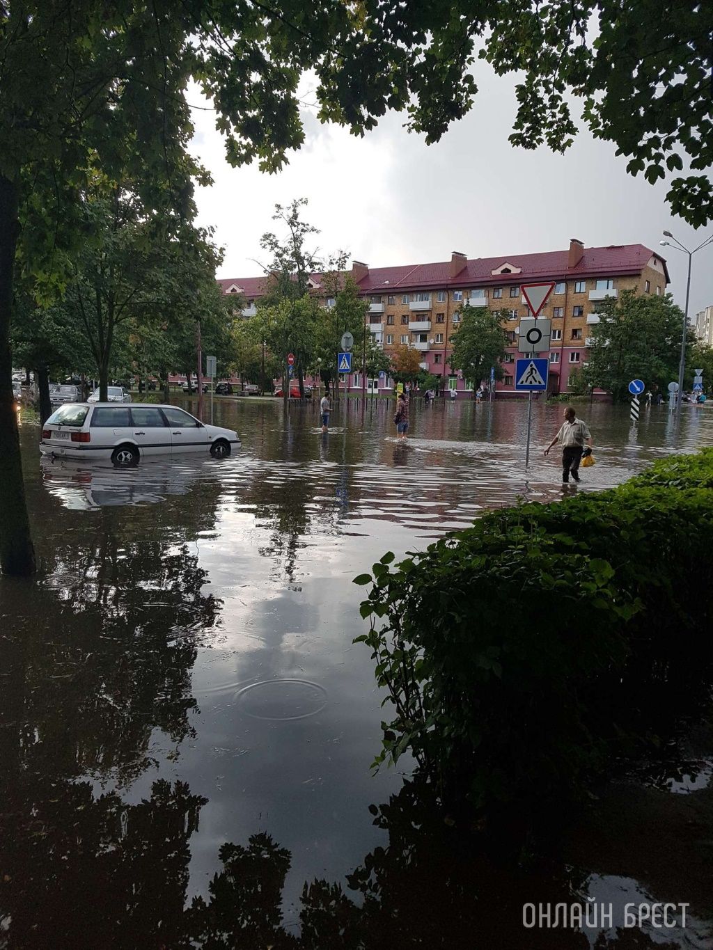 Помните, как в 2018 году затопило Брест?