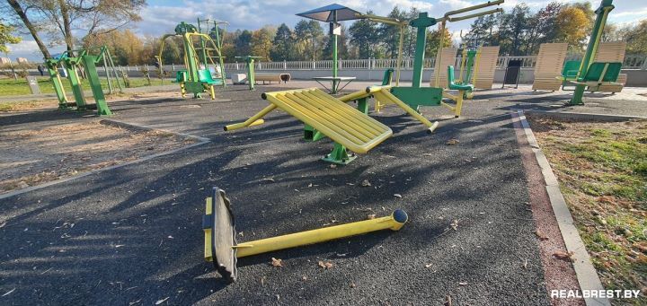 В Бресте вандалы оказались сильнее спортсменов?