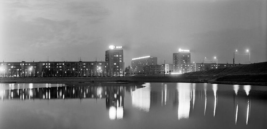 Так раньше выглядела Набережная Бреста. Июль, 1972 год