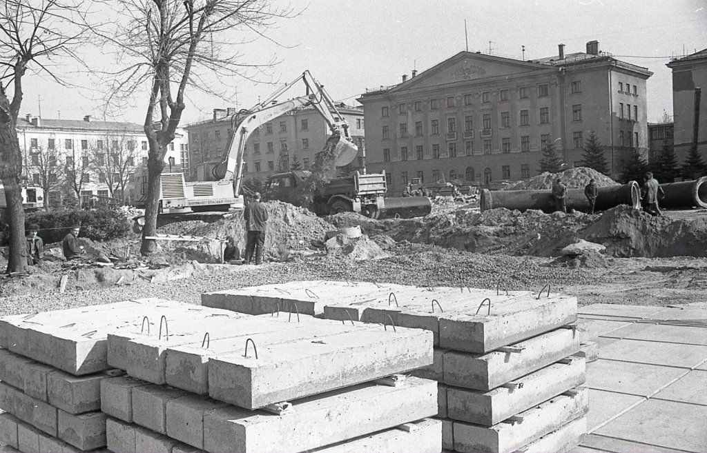 Фотографии из прошлого. Брест, площадь Ленина