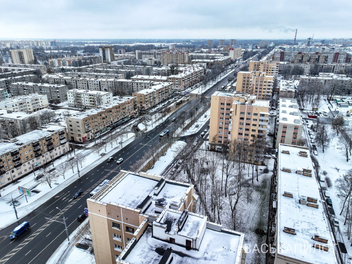 Весенняя зима или зимняя весна. Сегодняшний Брест с высоты