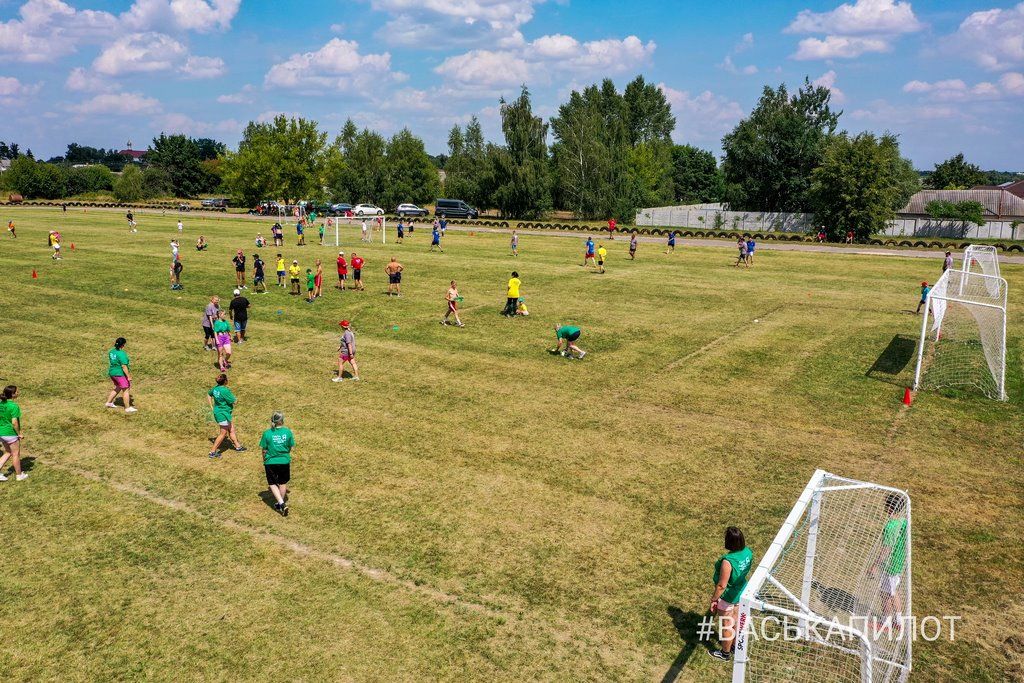 Фестиваль «Папа, мама, я - футбольная семья» проходит под Брестом в Вистычах