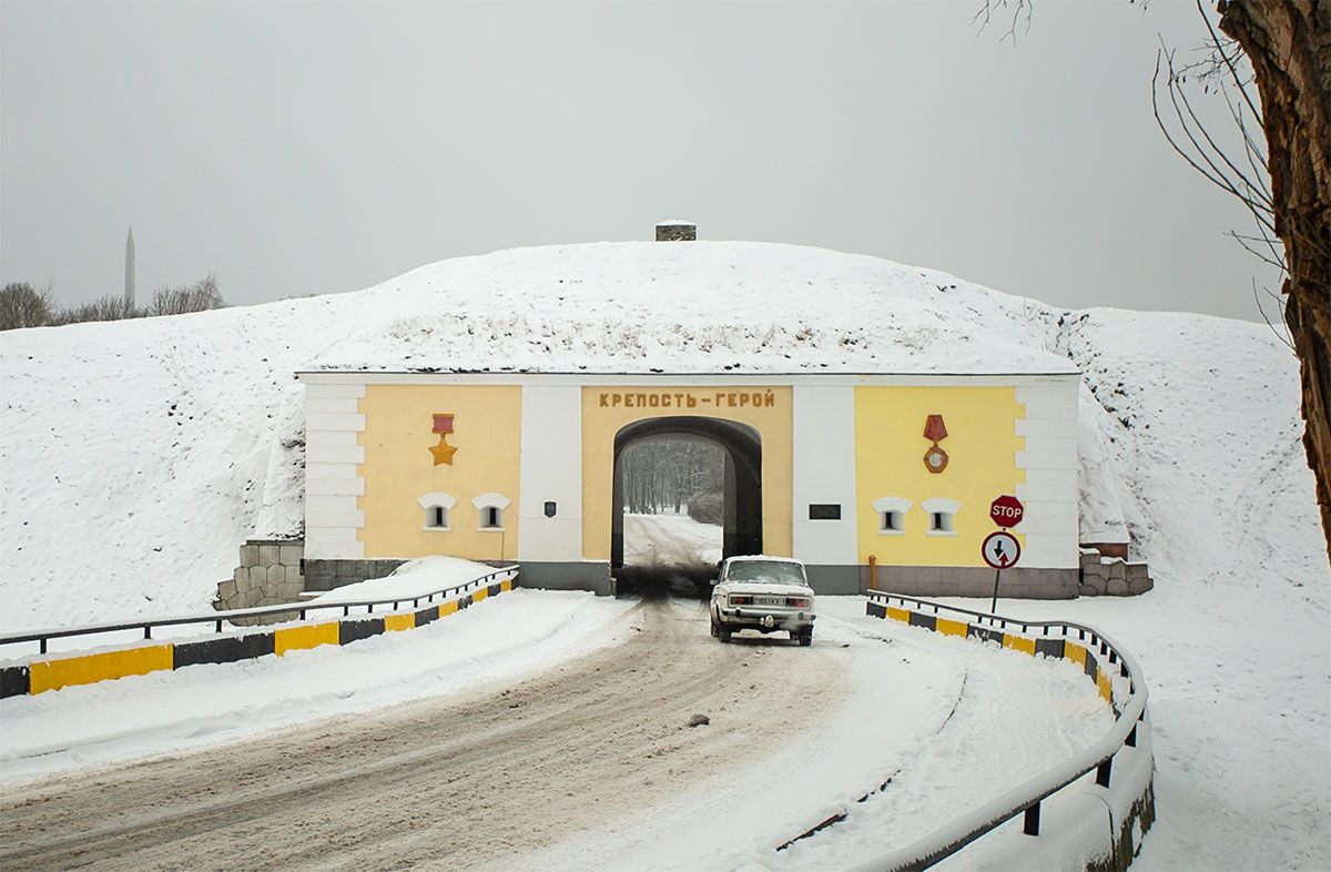 Читатель: Александровские (Северные) ворота крепости. Брест, 1915 год