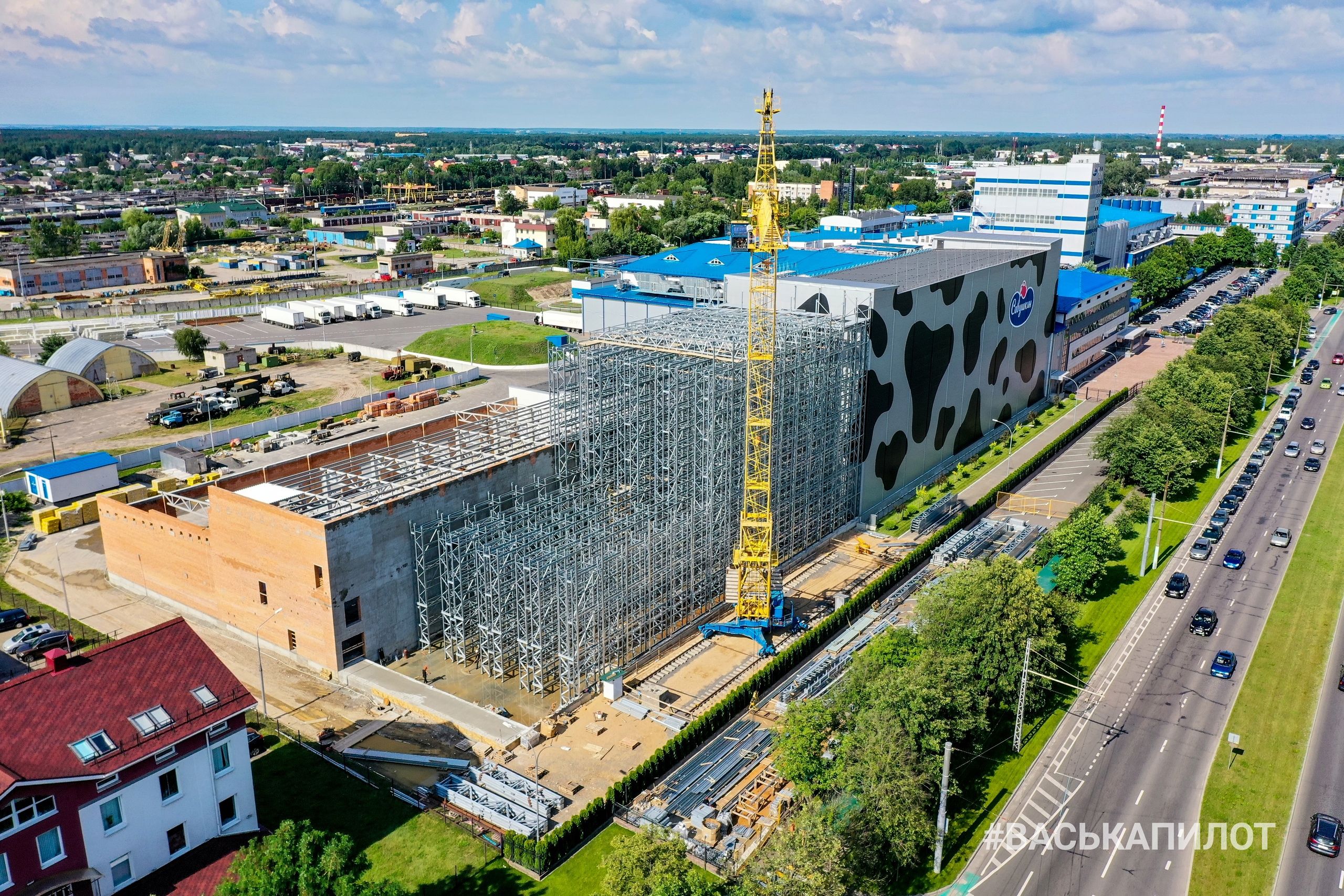 Лето 2021. Стройки Бреста с высоты