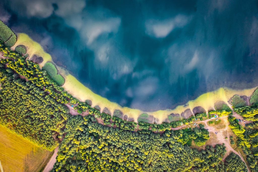 Озеро Мульное, д. Тышковичи, Ивановский р-н, Брестская область