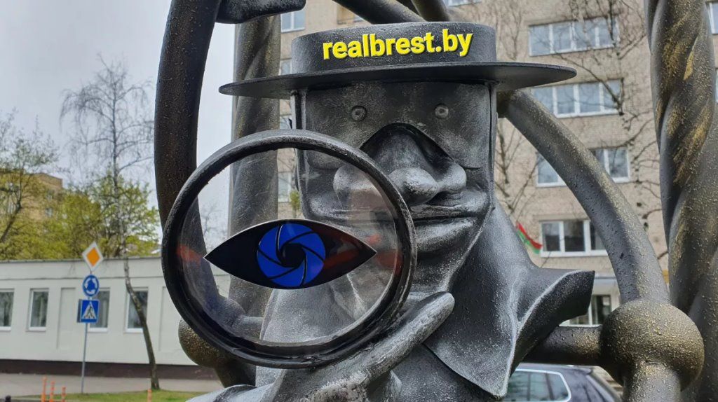 Новый фонарь появился на улице Гоголя в Бресте