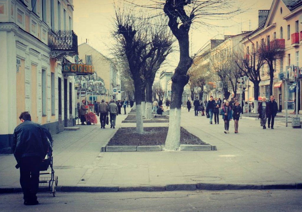Брест, улица Советская, 1998 год