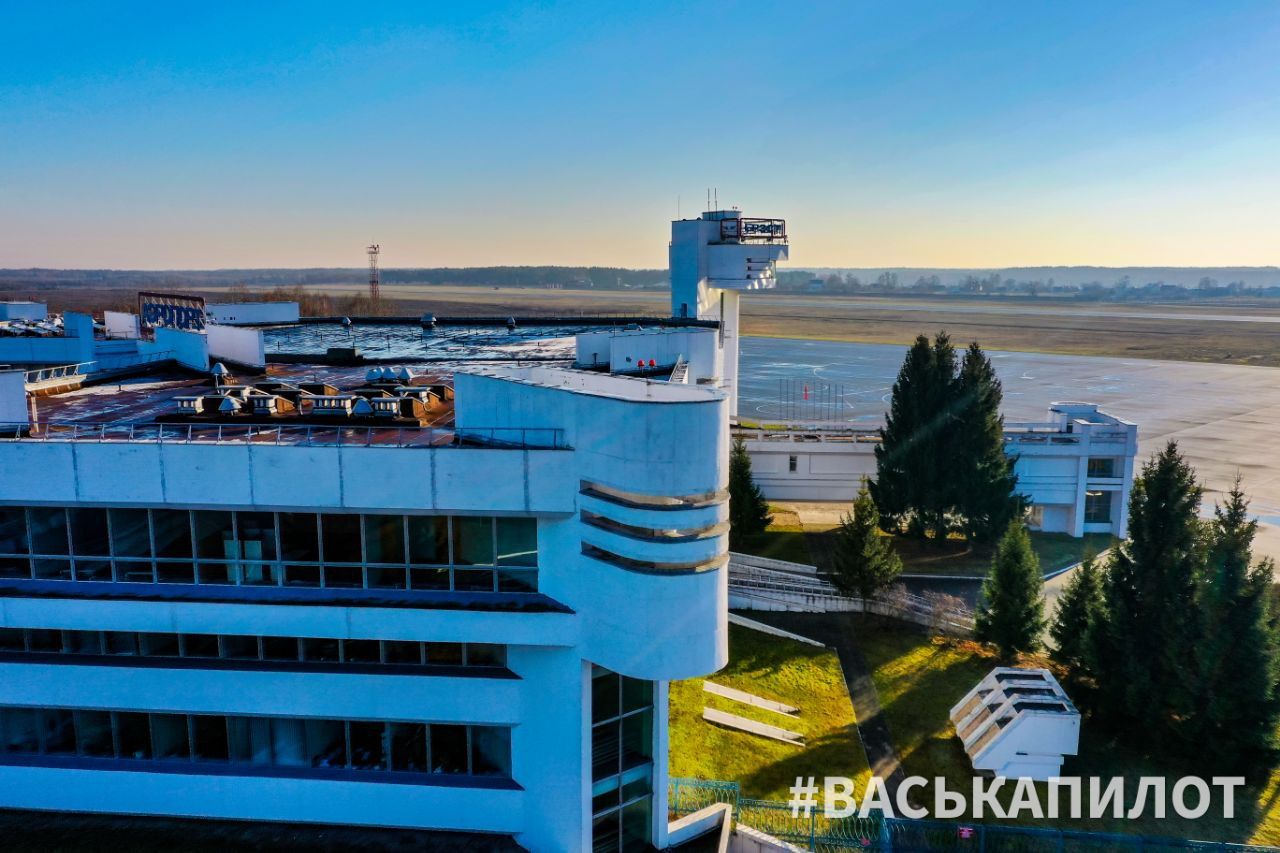 Видео и фото, которые вы не видели. Показываем, как выглядит аэропорт Бреста с высоты