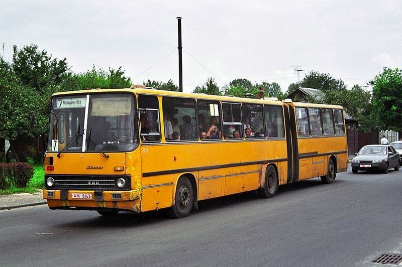 Автобусы «Икарус» на улицах Бреста (Подборка №2)