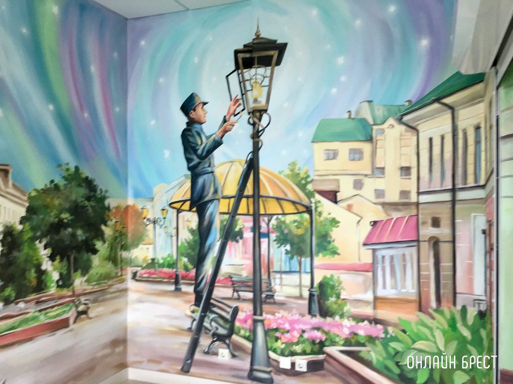 Читатель: Крутое оформление стен появилось в банке на Советской в Бресте. Как вам?