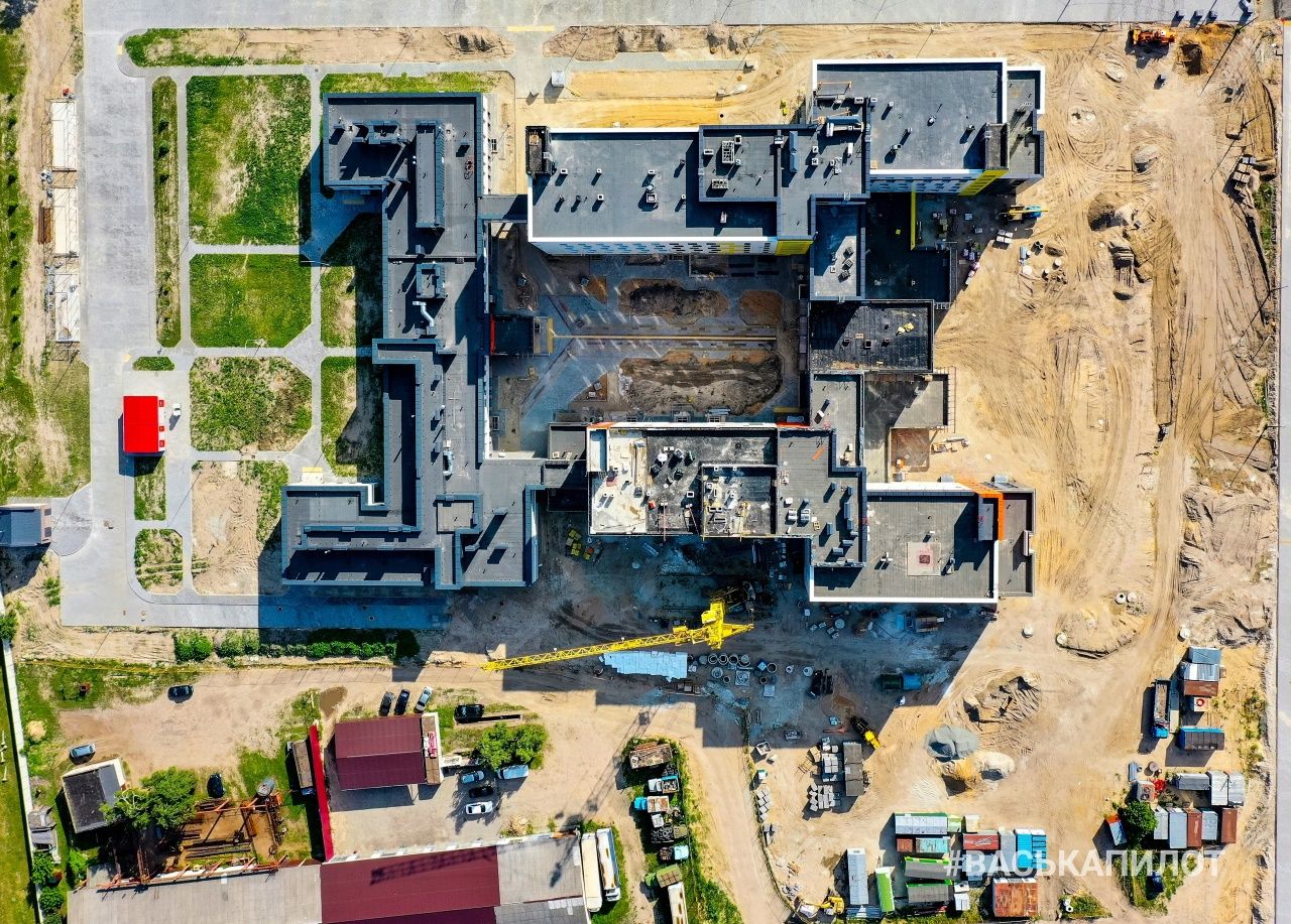 Лето 2021. Стройки Бреста с высоты