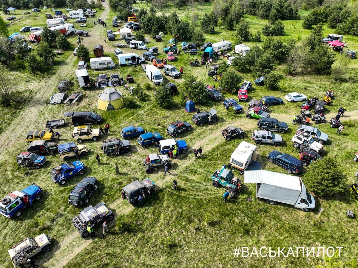 Трофи-рейд «Телеханская дрыгва» с высоты