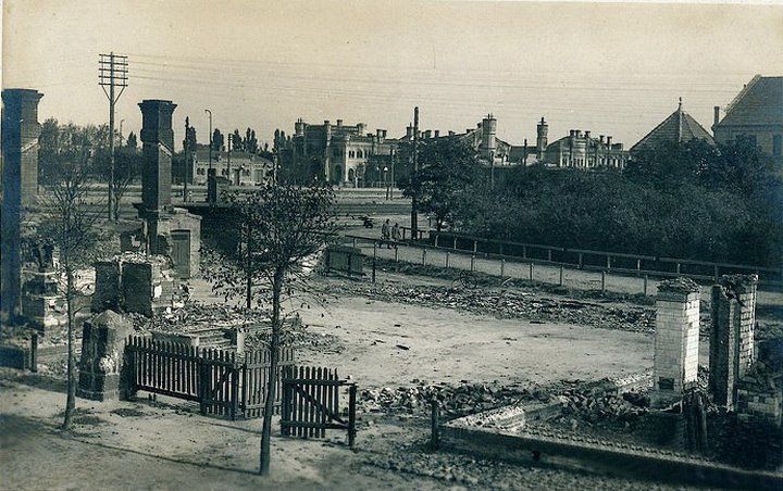 ЖД вокзал в Бресте во время Первой мировой войны