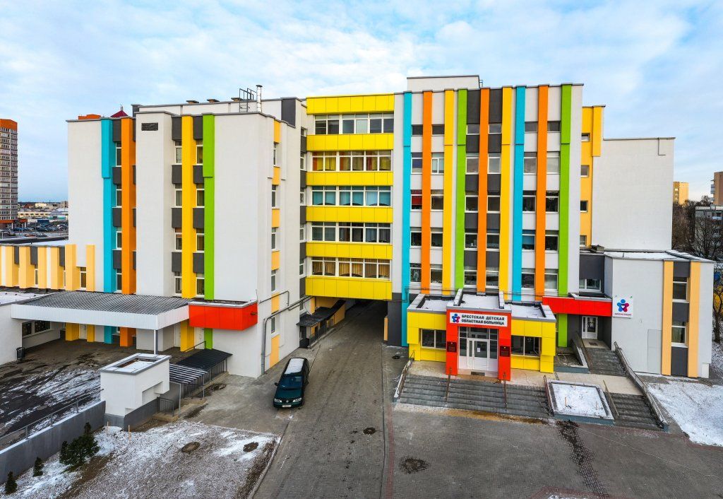 Новый корпус детской областной больницы в Бресте