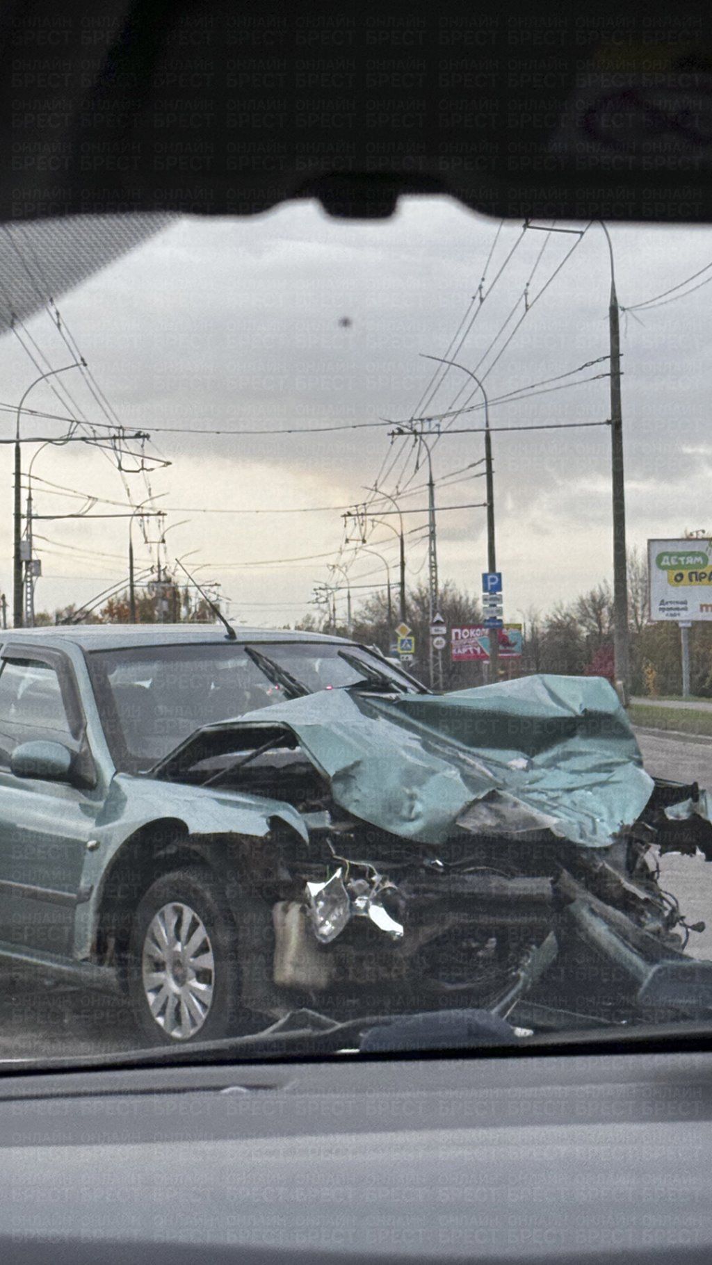 Читательница: В Бресте на Ковалевке произошло серьёзное ДТП