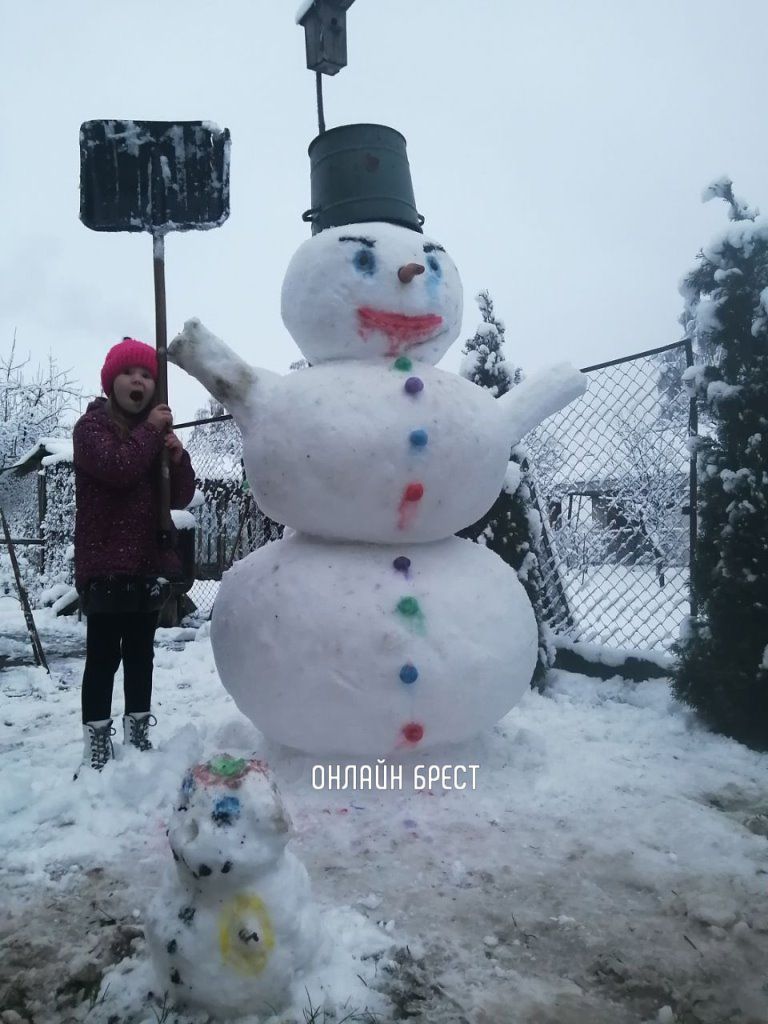 Снеговики от наших читателей