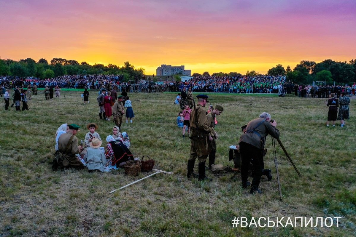 Брестская крепость в дыму и взрывах: реконструкция собрала сотни брестчан