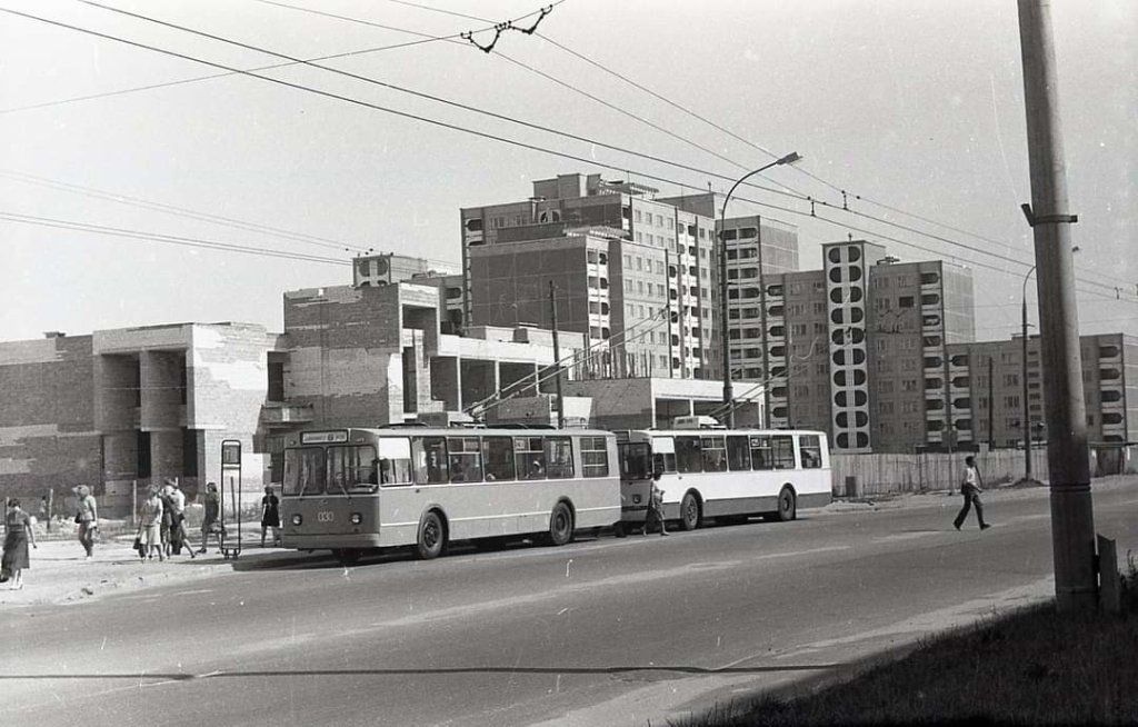 Брест, м-н Восток и центр города, 1980-е гг