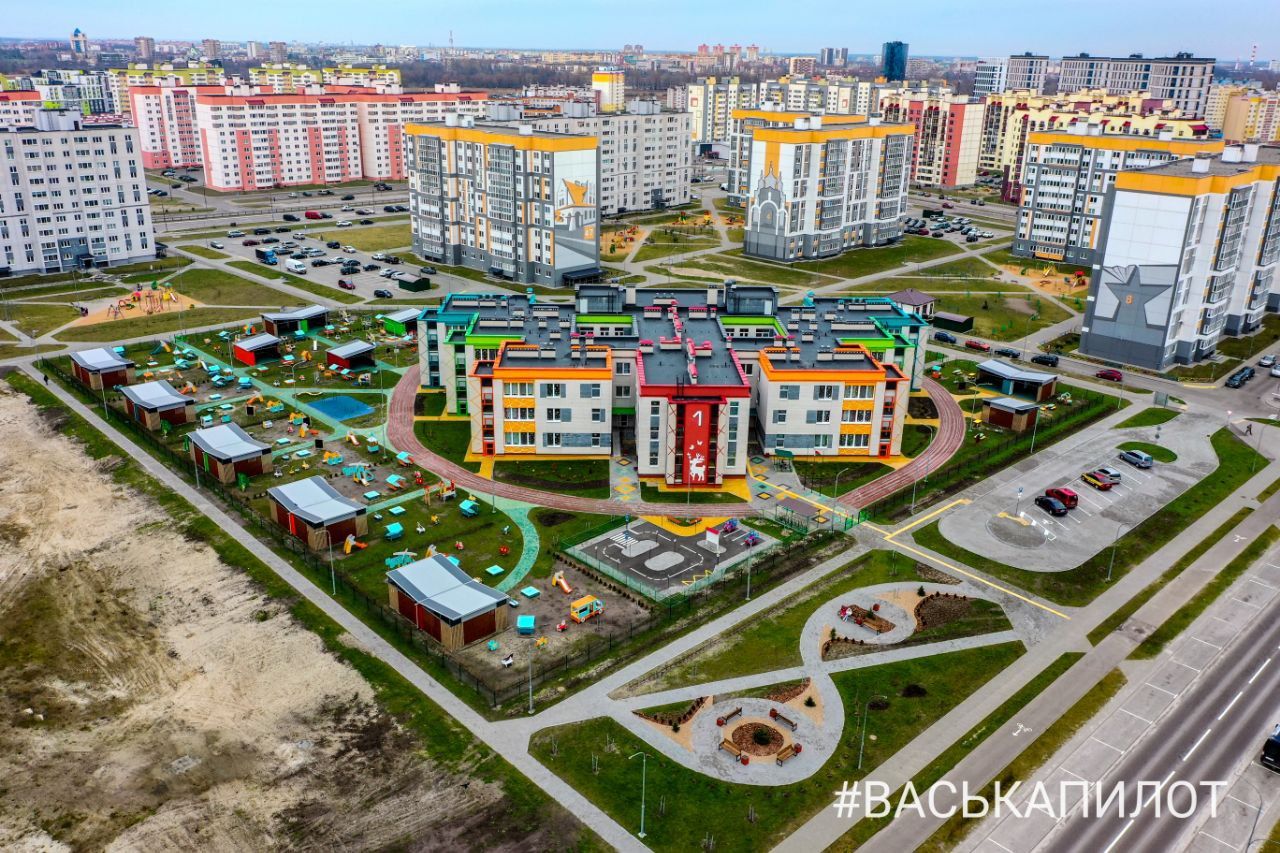 Как меняется юго-западная часть Бреста. Видео с высоты