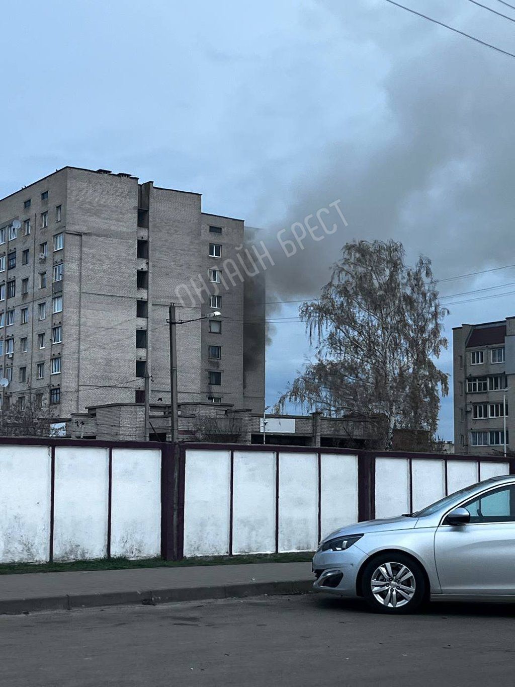 Читатель: Пожар на Мошенского в Бресте