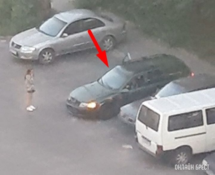 Недавно в Бресте произошёл инцидент. Смотрите видео, что происходило