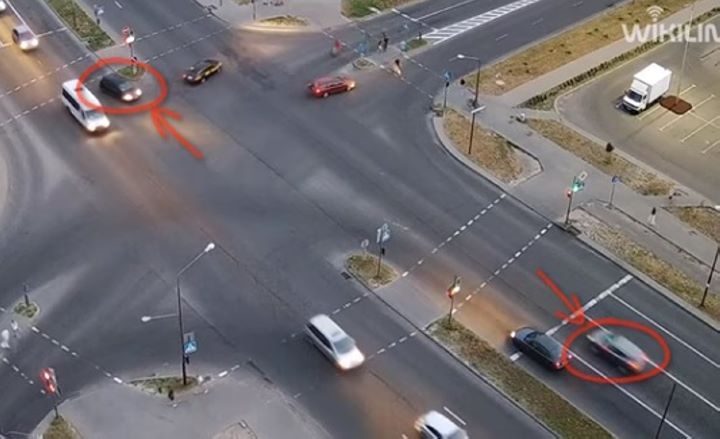 В Бресте на Махновича столкнулись автомобили