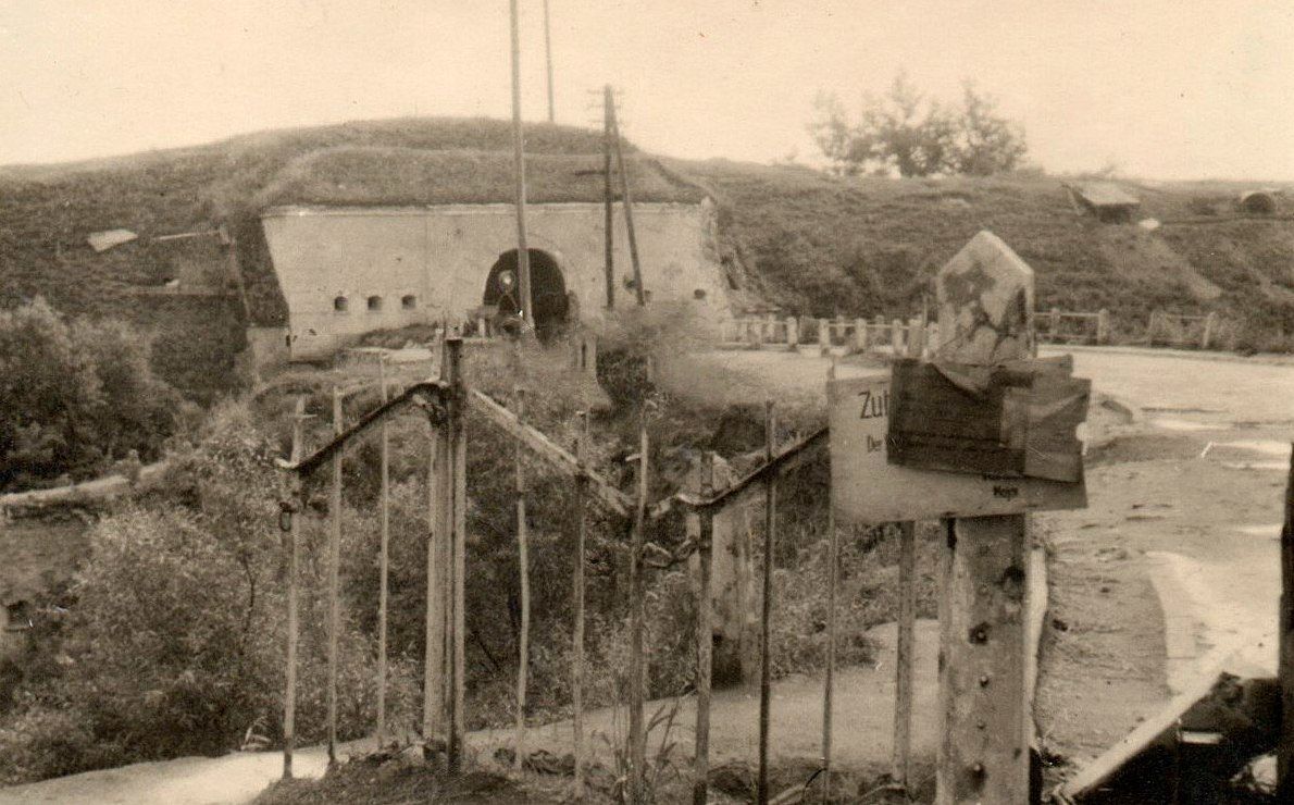 Северные ворота крепости Брест-Литовск, 1941 год