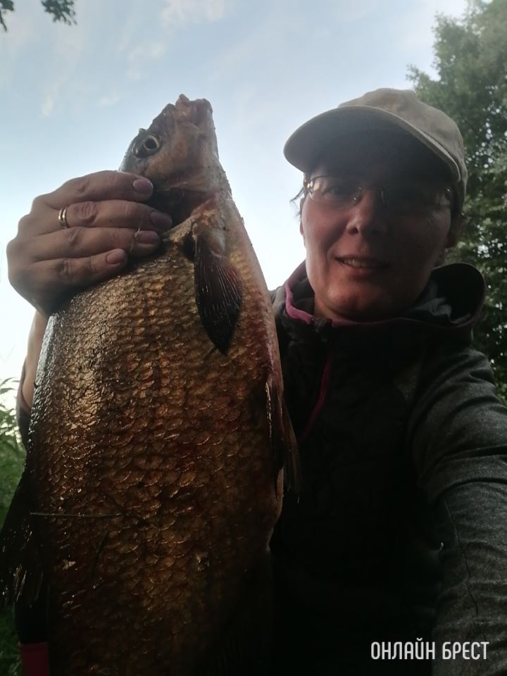 Улов жительницы Бреста