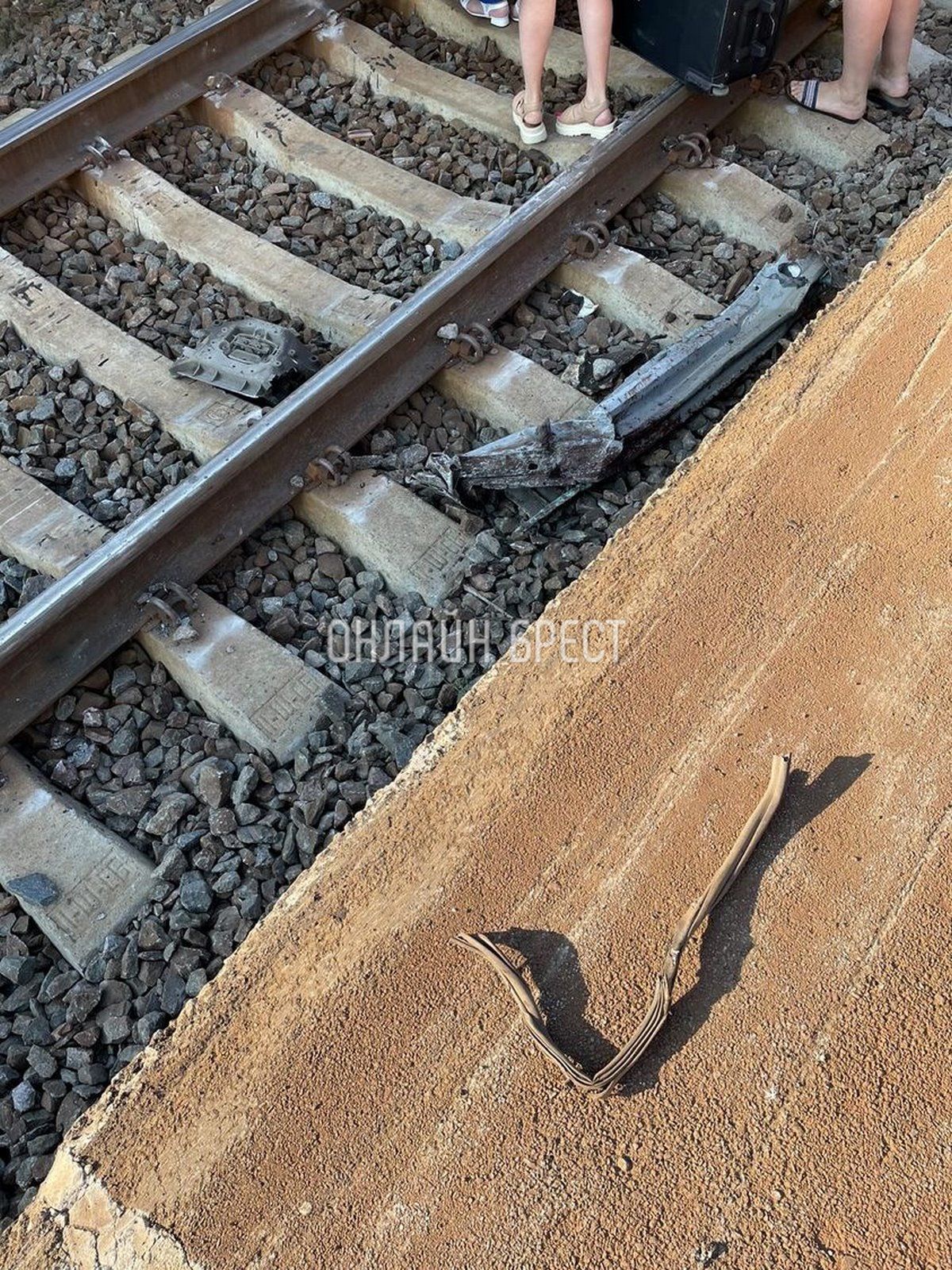 Читатель: Страшное происшествие случилось сегодня утром в Брестской области в районе станции «Косово-Полесское»